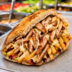 Kebab bułka meksykański